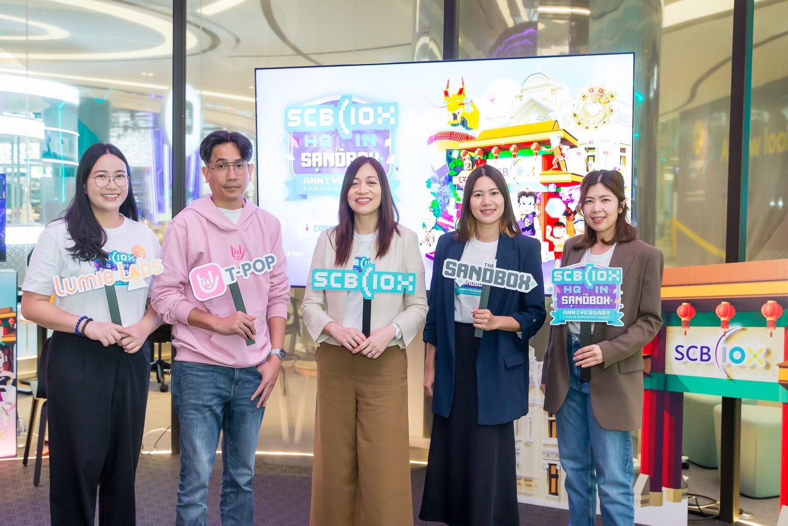 SCB 10X จับมือ 'T-POP' ดึงเกิร์ลกรุ๊ป 4EVE จัดมินิคอนเสิร์ตเสมือนจริงบน Metaverse