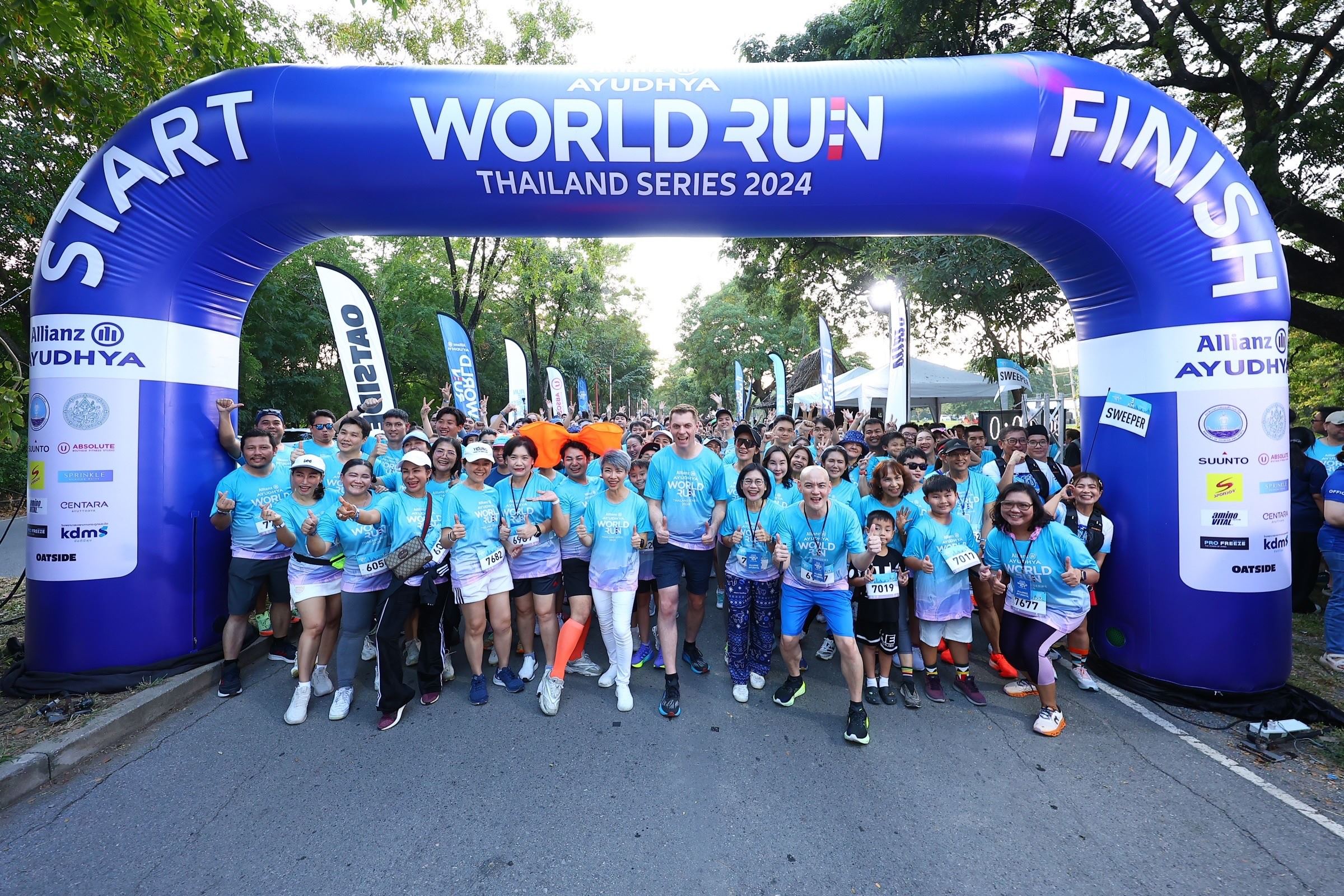 อลิอันซ์ อยุธยา จัดงานวิ่งสุดยิ่งใหญ่ “Allianz Ayudhya World Run Thailand Series 2024”