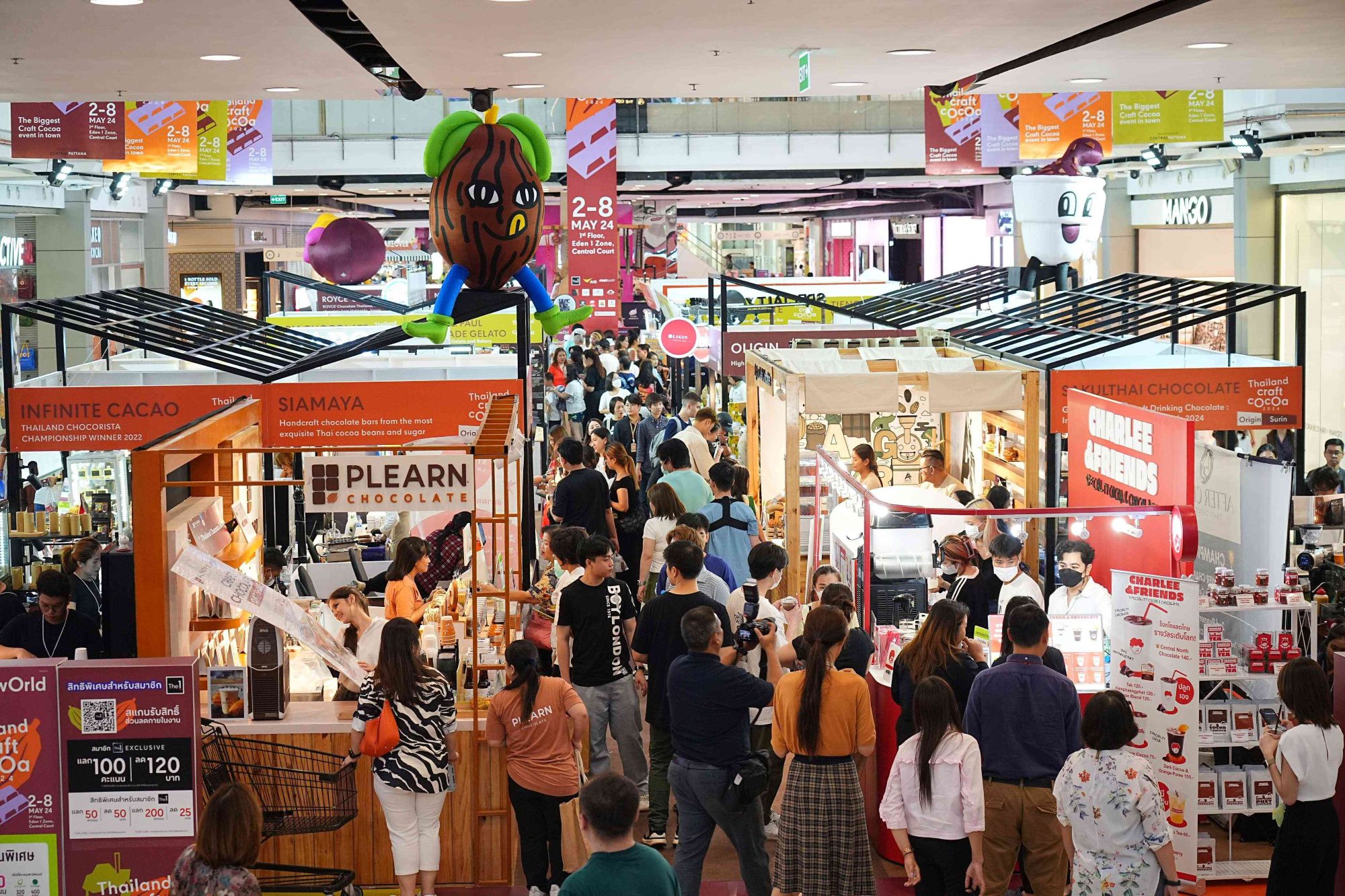 หลากหลายประสบการณ์โกโก้ เพื่อ Cocoa People ในงาน THAILAND CRAFT COCOA 2025 ตั้งแต่ 19 – 25 พ.ค. 68 ณ ศูนย์การค้าเซ็นทรัลเวิลด์