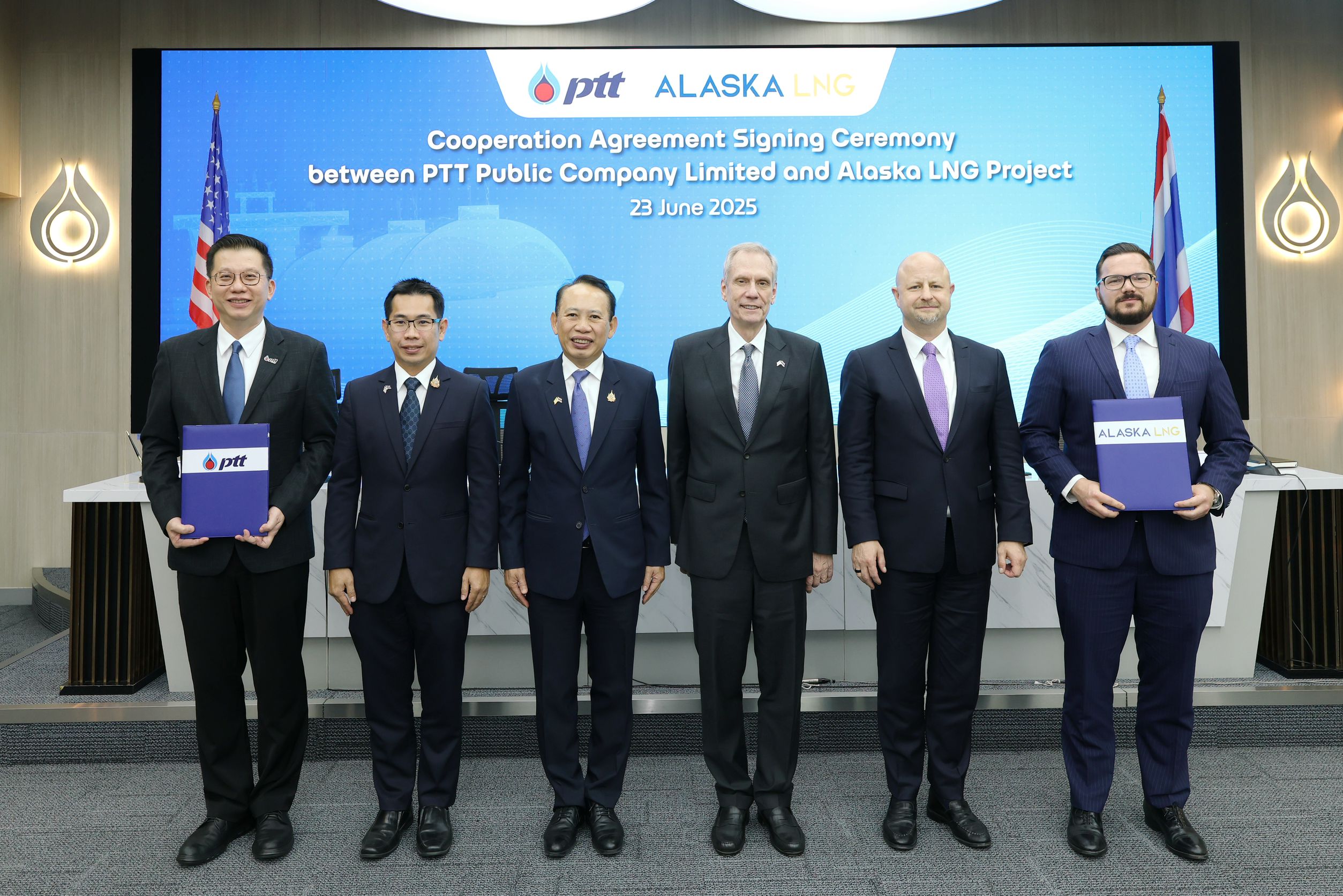 ปตท. เดินหน้าศึกษาความร่วมมือจัดหา LNG จากโครงการ Alaska LNG เสริมความมั่นคงทางพลังงานไทย