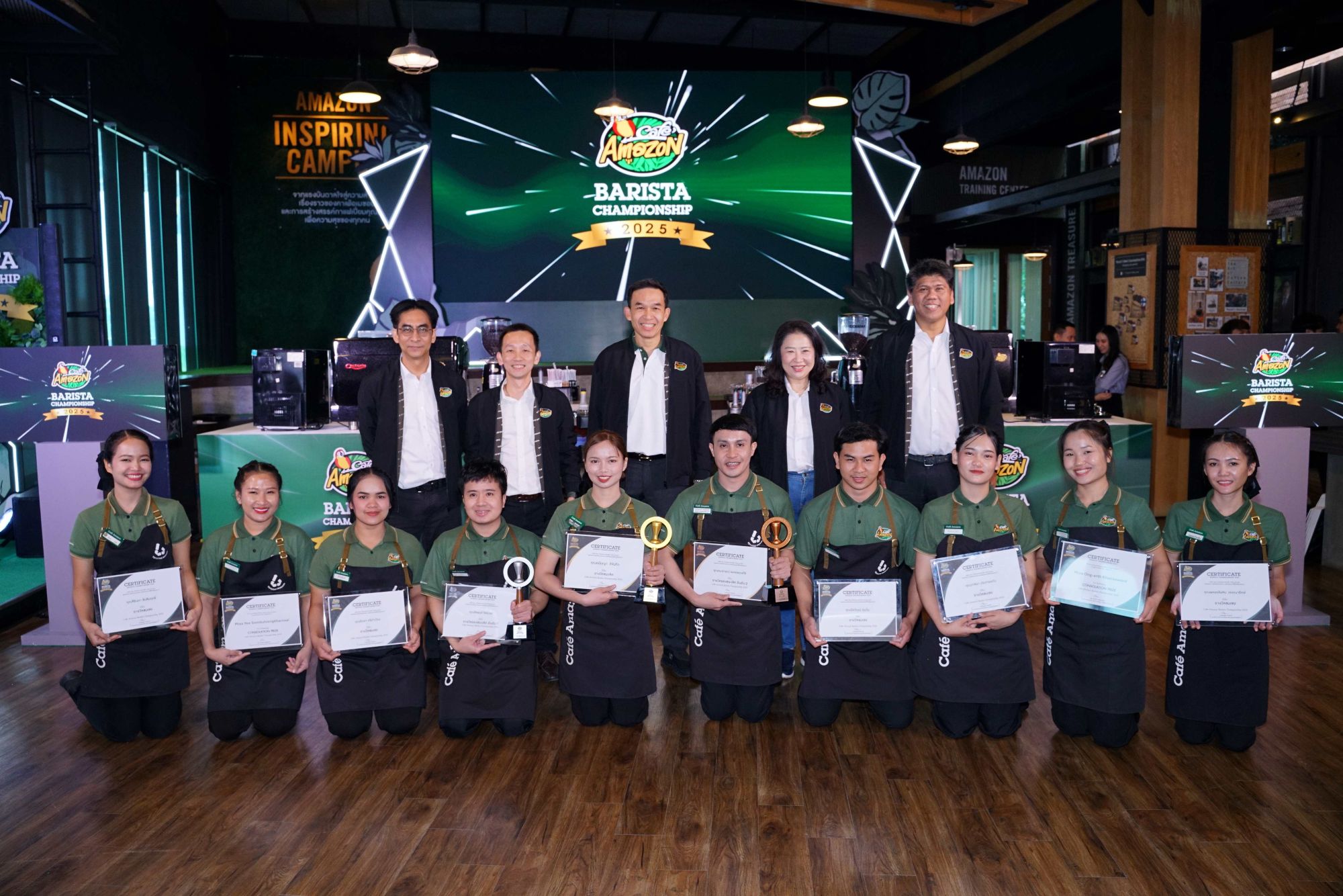 Café Amazon ยกระดับมาตรฐาน เปิดเวทีประชันฝีมือเฟ้นหาสุดยอดบาริสต้า ผ่าน Cafe Amazon Barista Championship 2025