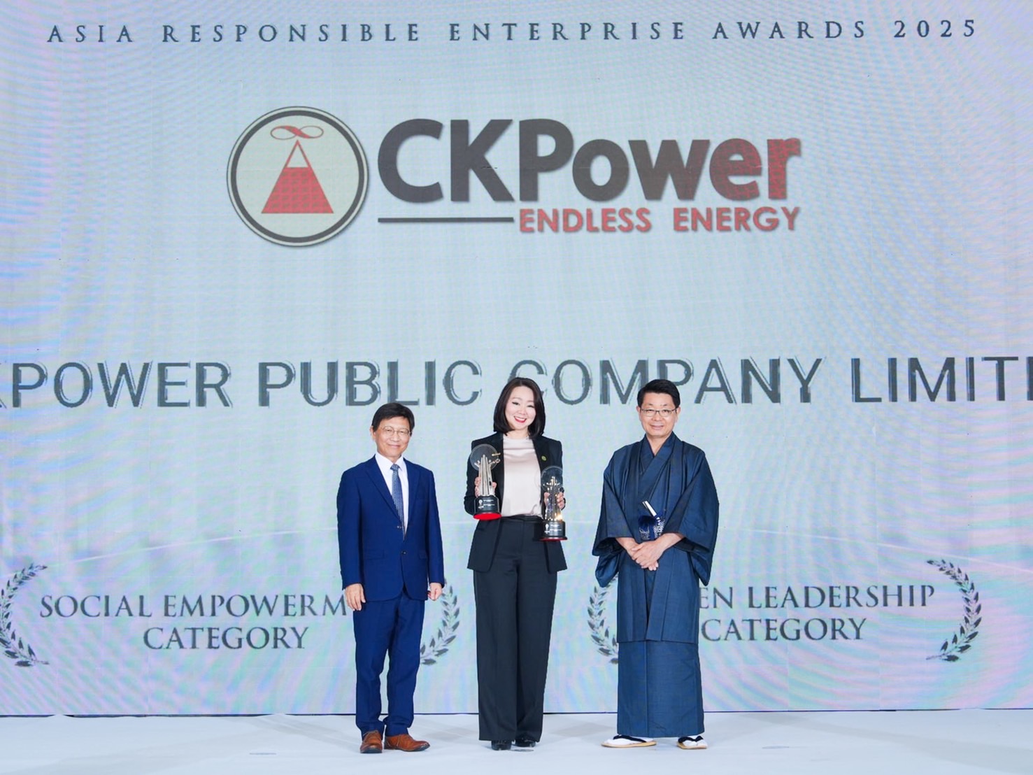 CKP คว้ารางวัลเอเชีย AREA Awards 2025 ต่อเนื่องปีที่ 4