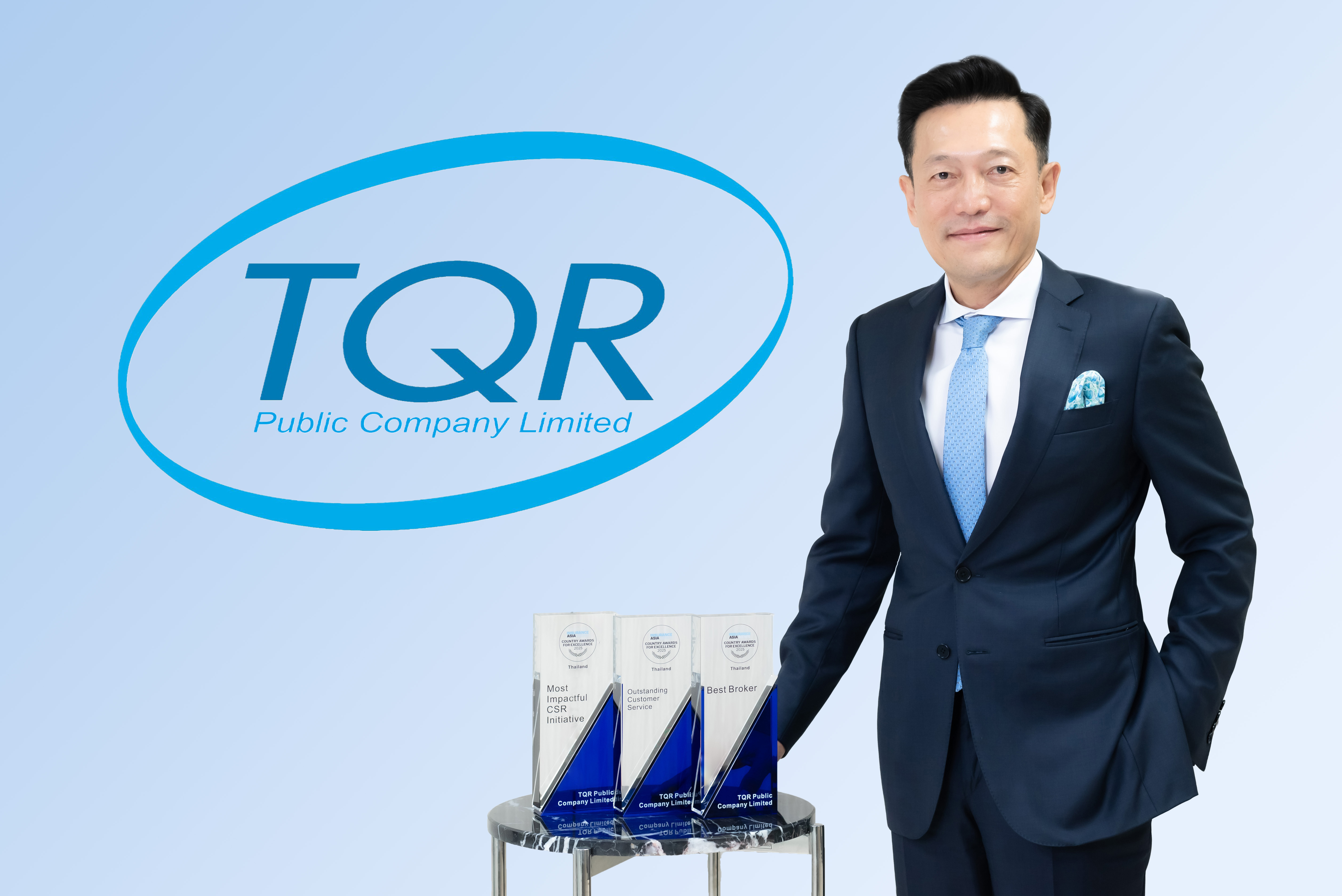 TQR คว้า 3 รางวัลจาก InsuranceAsia News Country Awards for Excellence 2025