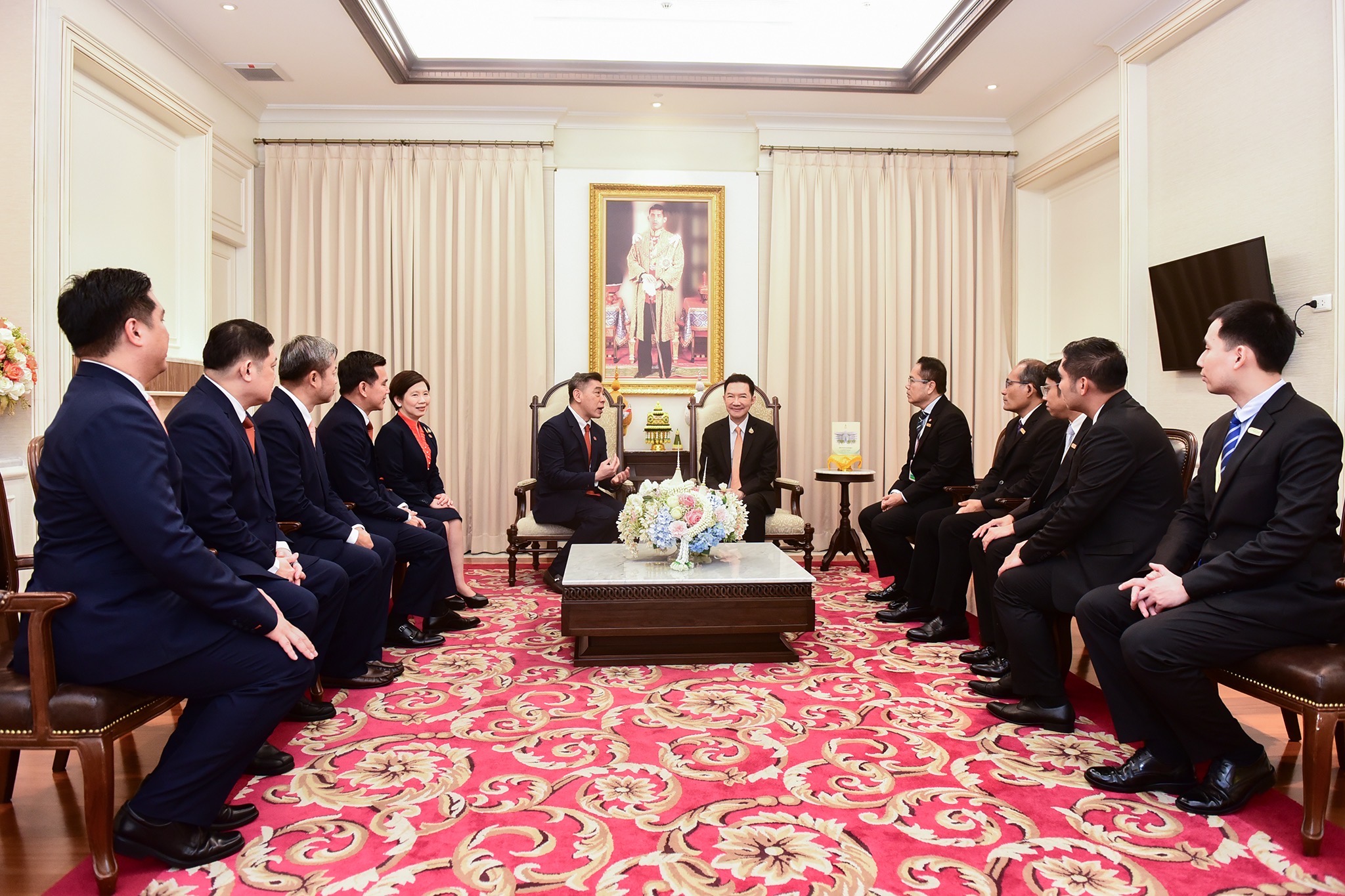 กรรมการผู้จัดการ ธอส. พร้อมคณะ เข้าเยี่ยมคารวะประธานศาลฎีกา