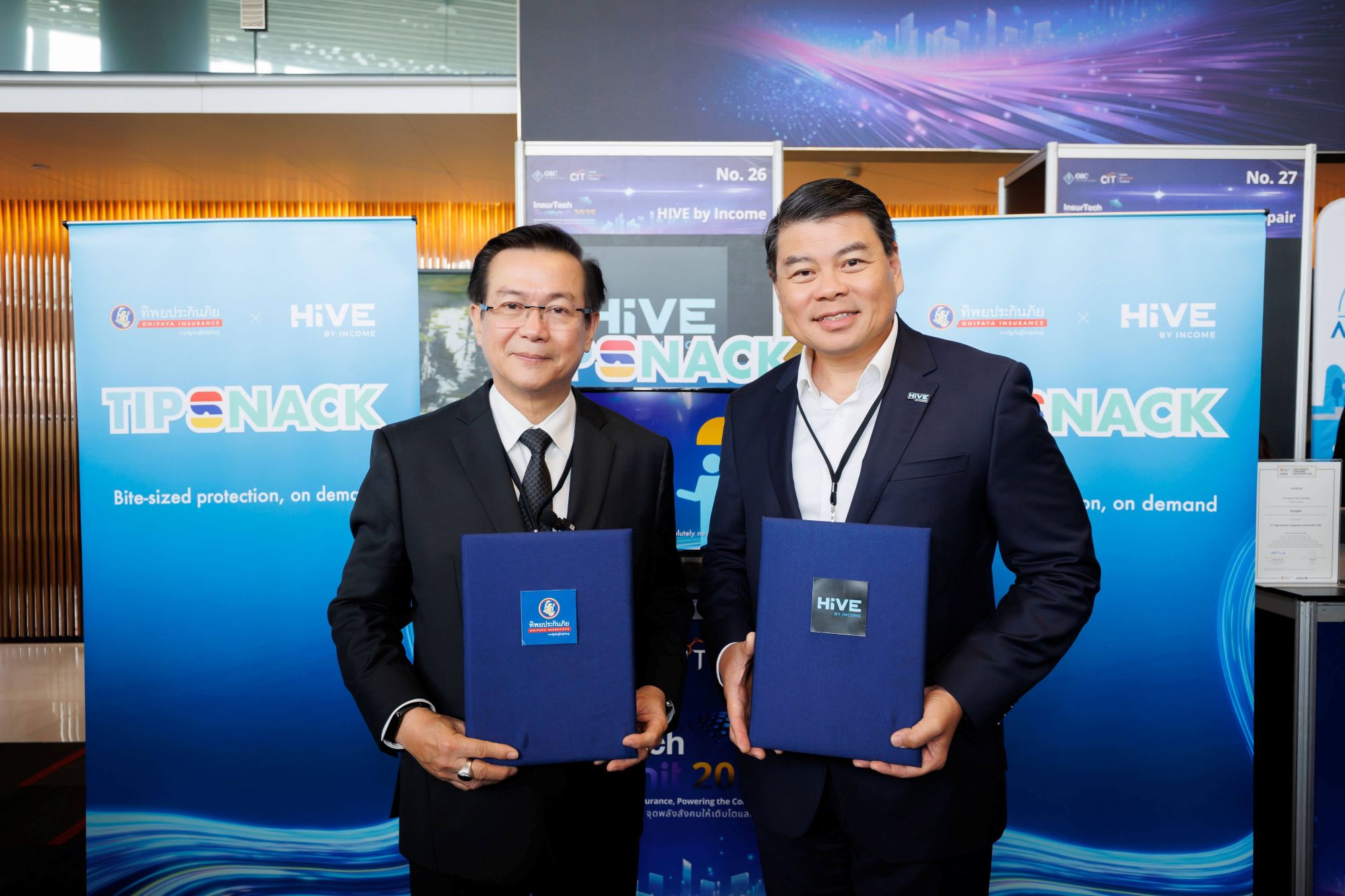 ทิพยประกันภัย จับมือ HIVE by Income พลิกโฉมวงการประกันภัยไทย เปิดตัว “TIP SNACK”