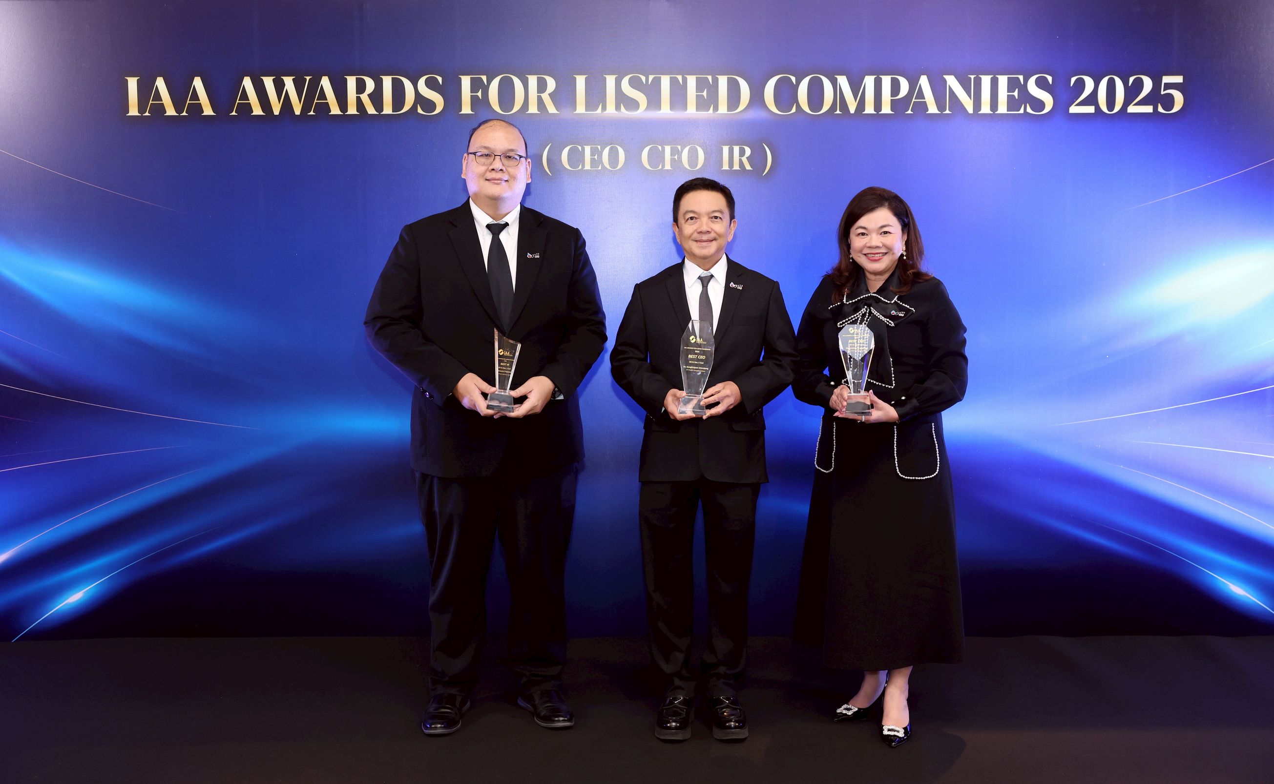ปตท. คว้า 3 รางวัล Best CEO Best CFO และ Best IR จากเวที IAA Awards for Listed Companies 2025