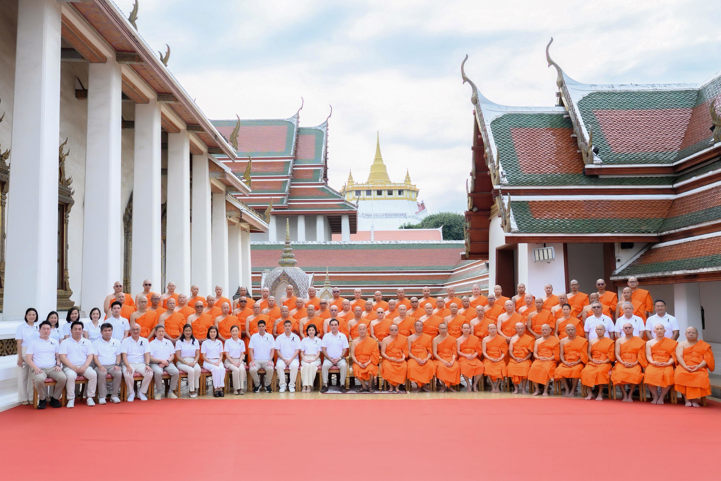 GULF จัดโครงการบรรพชาอุปสมบทหมู่ ถวายเป็นพระราชกุศล แด่สมเด็จพระพันปีหลวง