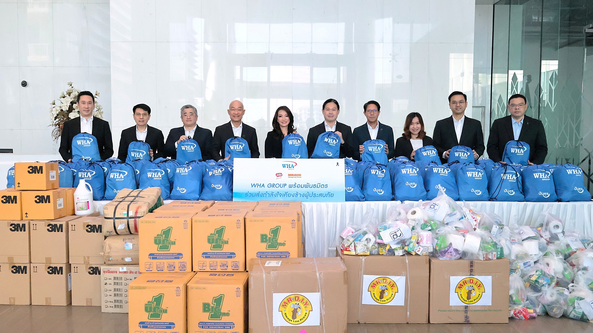 WHA ผนึกกำลังพันธมิตร ขับเคลื่อนความช่วยเหลือผู้ประสบอุทกภัยภาคใต้