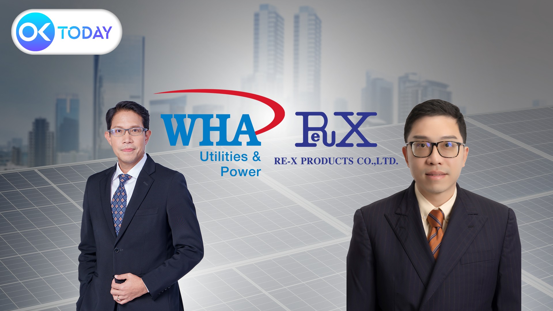 WHAUP จับมือ “รีเอ็กซ์ โปรดักส์” ติดตั้ง Solar Rooftop หนุนสู่ Green Factory